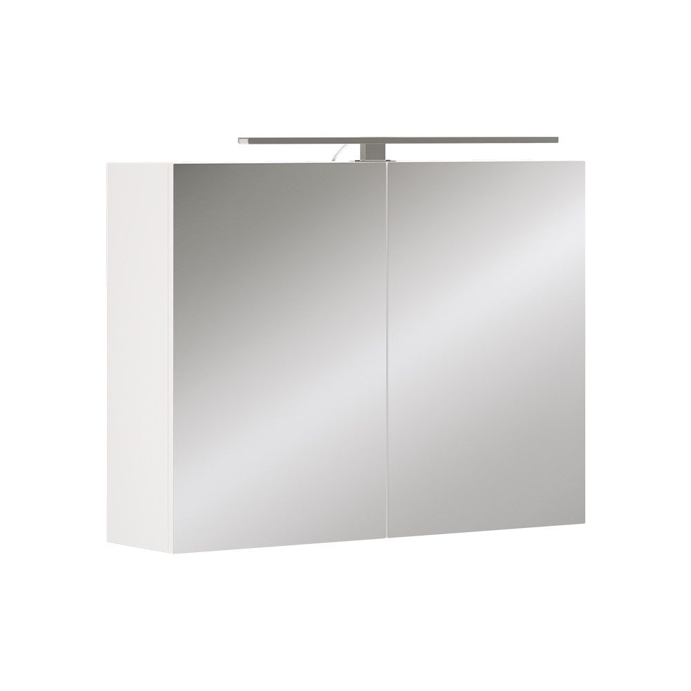 Vicco Badezimmerspiegelschrank Lavio, Weiß, 80 x günstig online kaufen