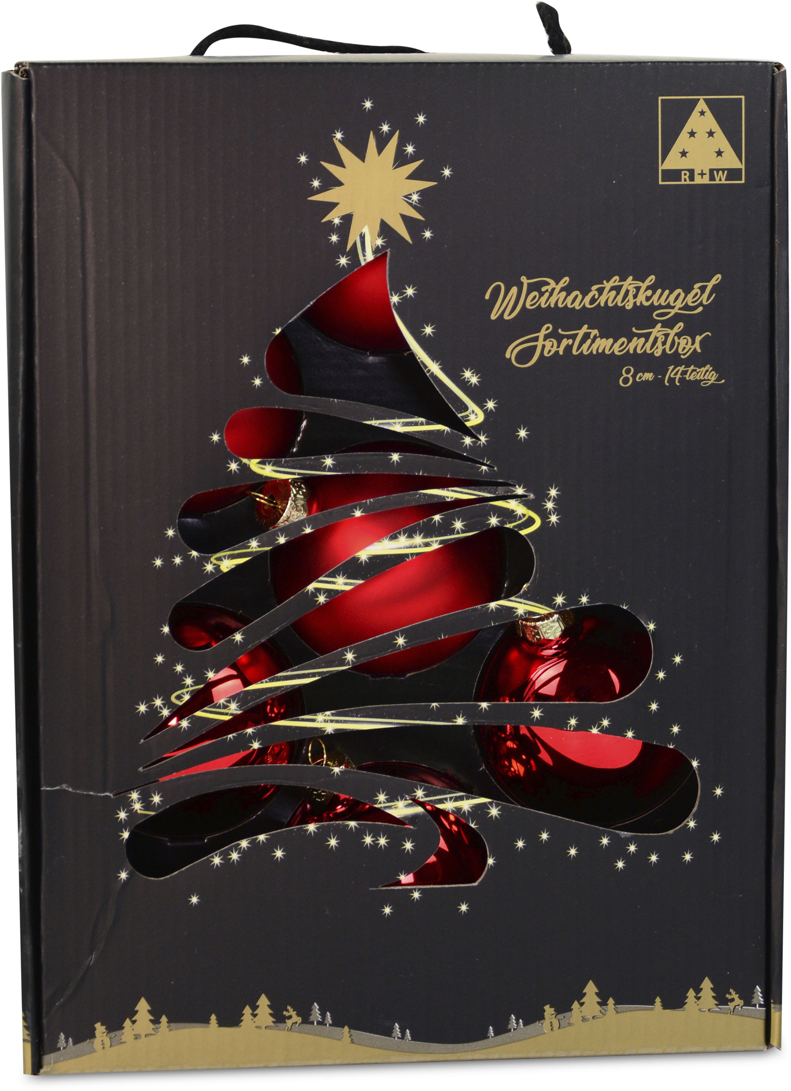 RIFFELMACHER & WEINBERGER Weihnachtsbaumkugel "Weihnachtsdeko, Christbaumsc günstig online kaufen