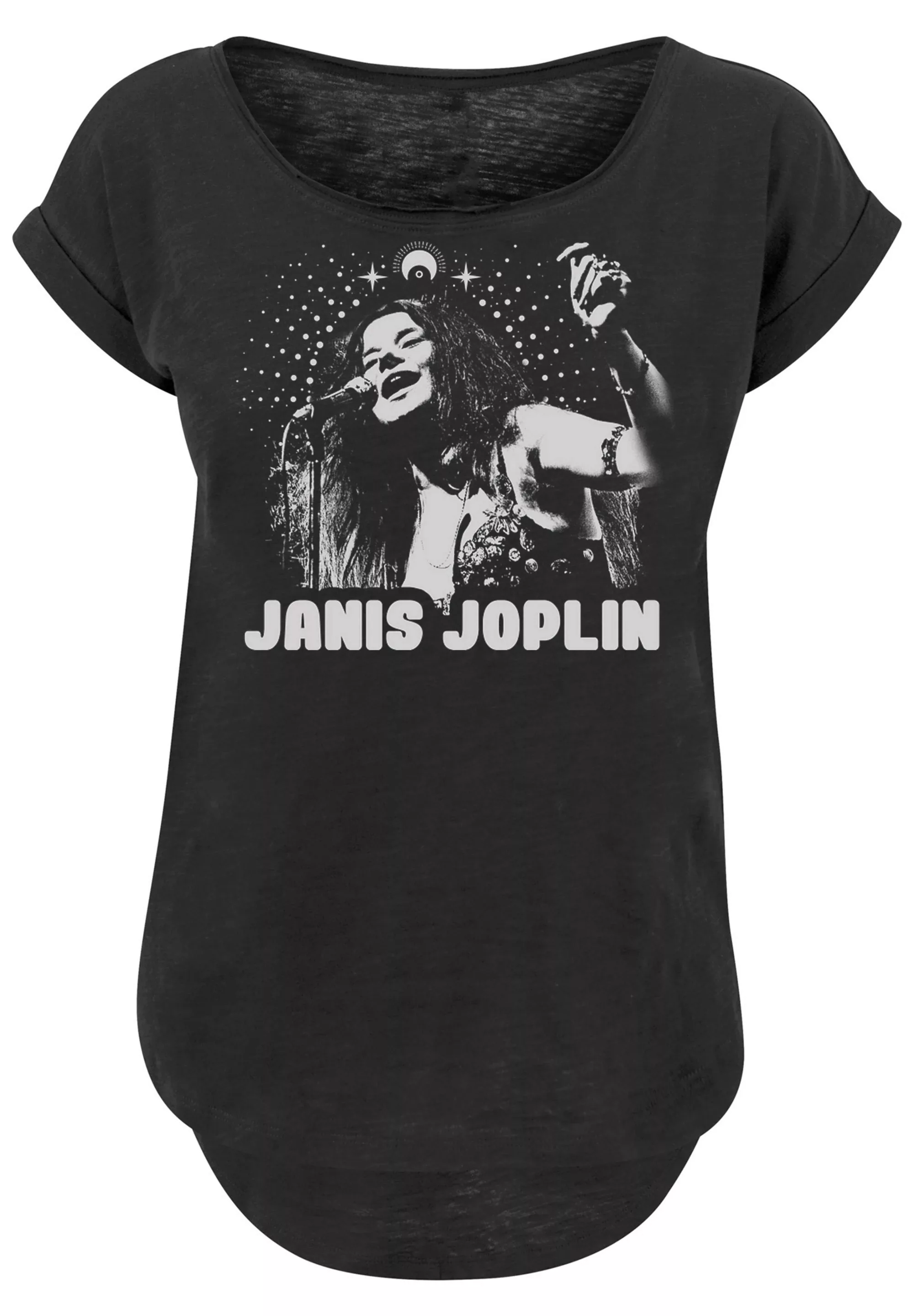 F4NT4STIC T-Shirt "Janis Joplin Spiritual Mono", Print günstig online kaufen