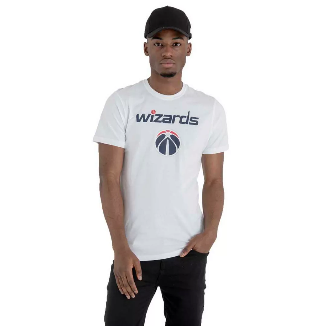 New Era Team Logo Washington Wizzards Kurzärmeliges T-shirt M White günstig online kaufen