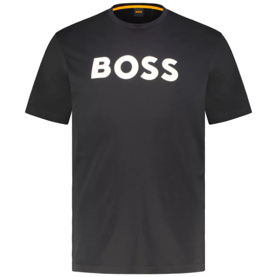 BOSS T-Shirt mit Label-Print günstig online kaufen