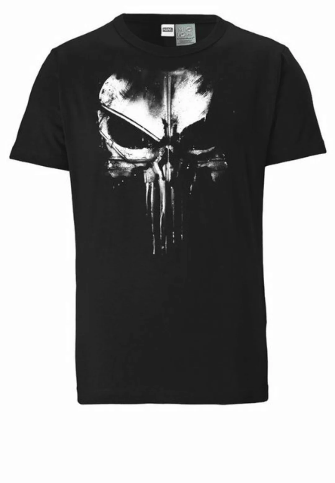 LOGOSHIRT T-Shirt "Marvel - Punisher Techno Skull", mit lizenziertem Print günstig online kaufen