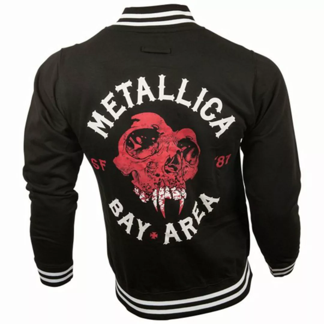 metallica Collegejacke METALLICA SF81 bay Area Herren Jacke schwarz Gr.S günstig online kaufen