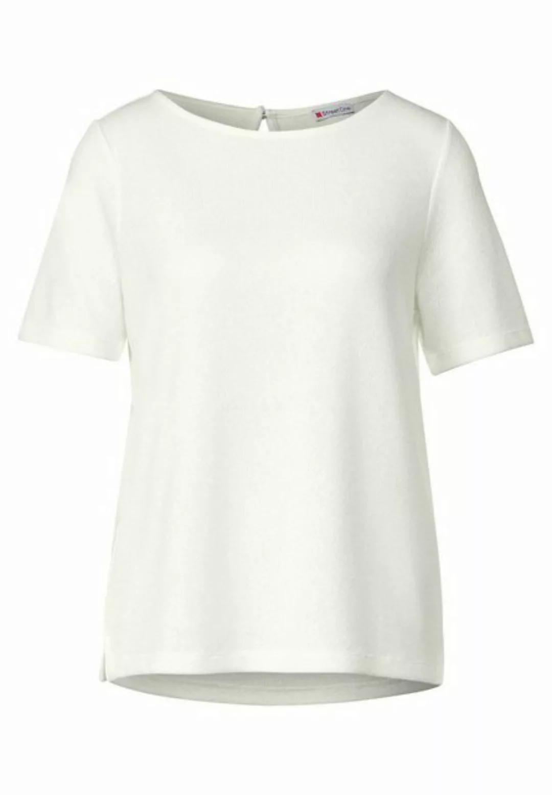 STREET ONE T-Shirt LTD QR knit look shirt günstig online kaufen