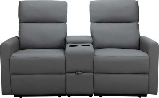 Home affaire 2-Sitzer "Daoulas, 2er-Kinosofa, TV-Sessel, Multimedia-Sofa", günstig online kaufen