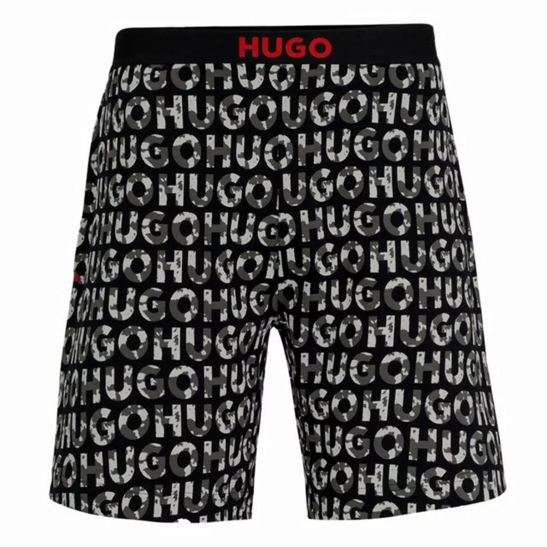 HUGO Pyjamashorts Camo Logo Shorts mit aufgedrucktem HUGO-Logo günstig online kaufen