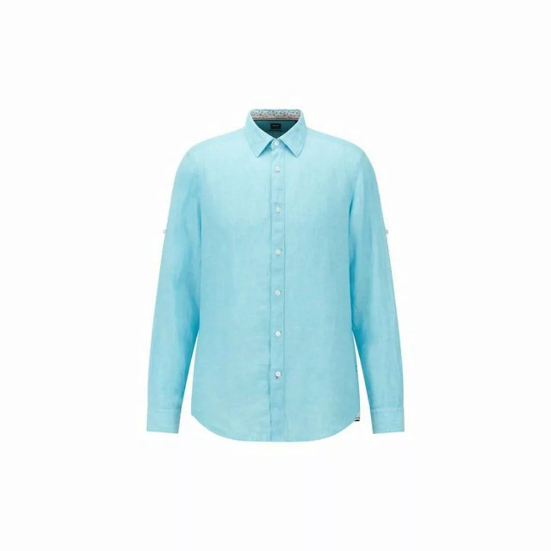 HUGO Langarmhemd uni (1-tlg) günstig online kaufen