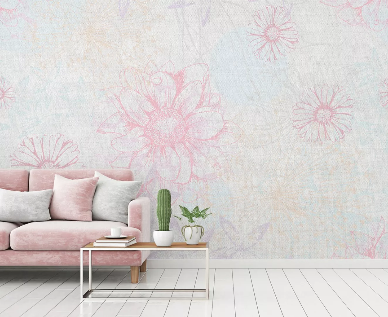 Architects Paper Fototapete »Atelier 47 Flower Artwork 2«, floral, Vlies, W günstig online kaufen