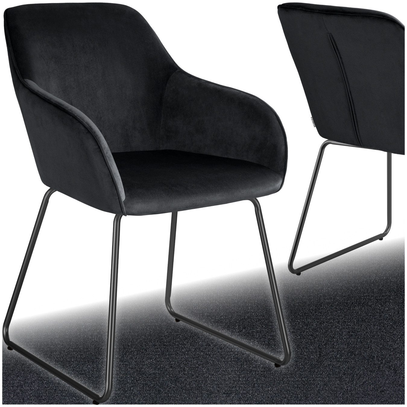 tectake Esszimmerstuhl Jeane (Set., 1 St), günstig online kaufen