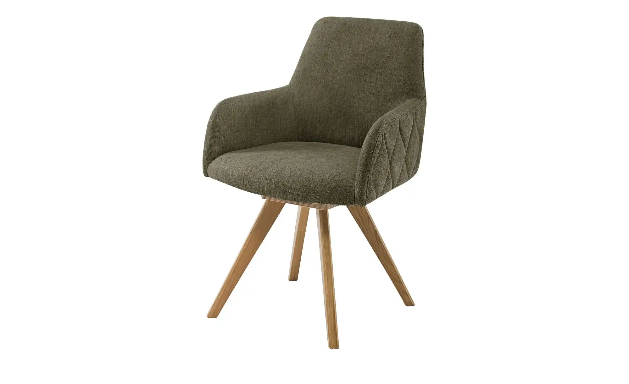 Woodford Esszimmerstuhl  Damask ¦ grün ¦ Maße (cm): B: 61 H: 88 T: 66.5 Stü günstig online kaufen