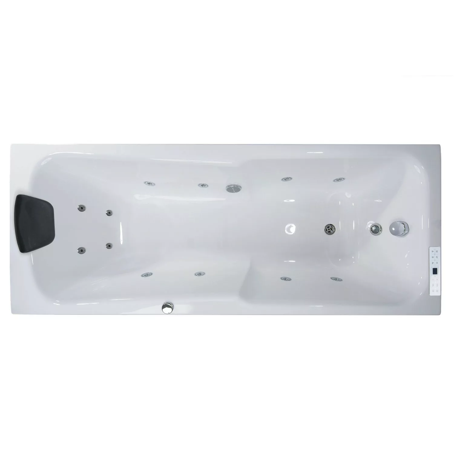 Basera® Indoor Whirlpool Badewanne Bali Premium 170 x 75 cm günstig online kaufen