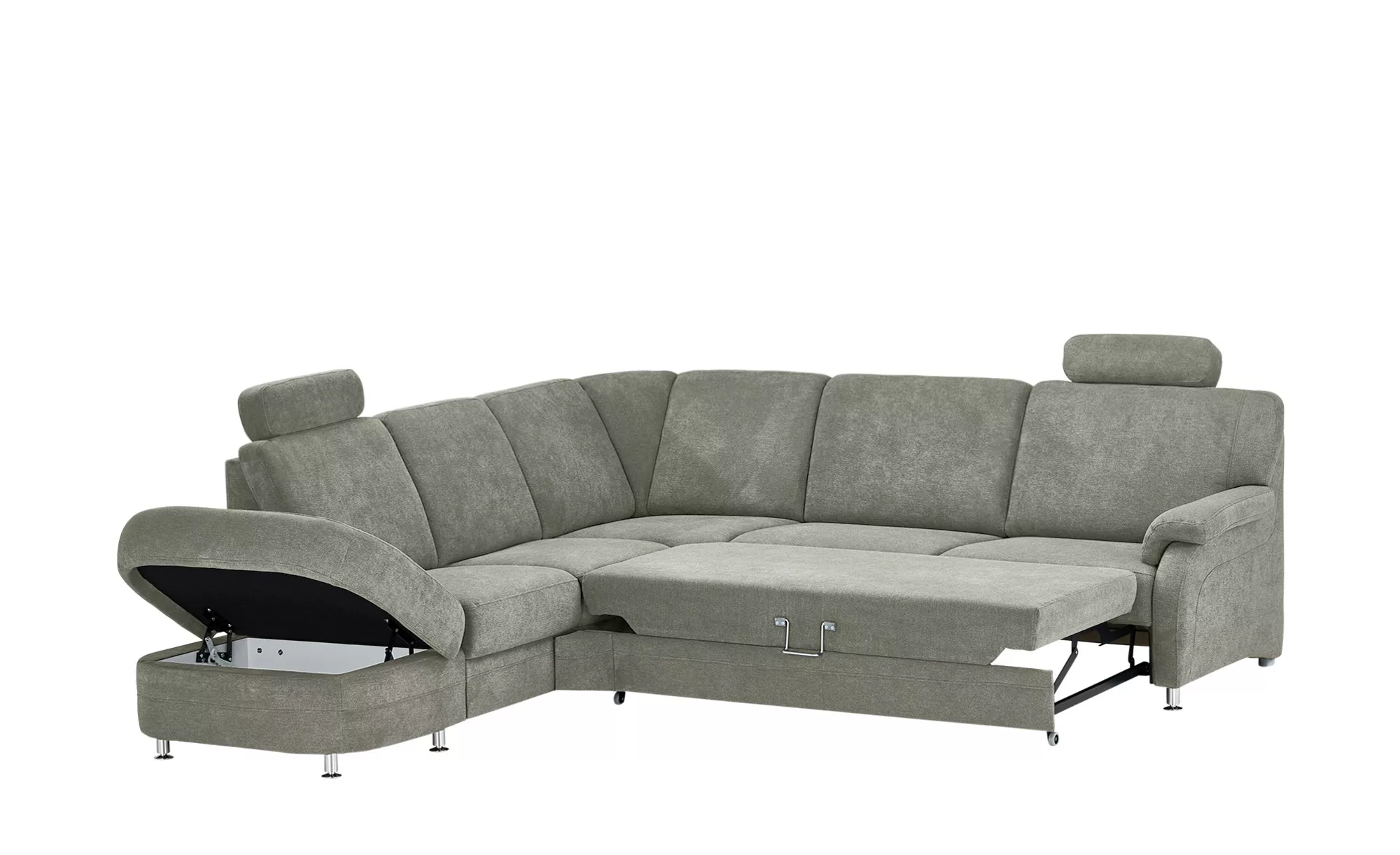 meinSofa Ecksofa  Ole-S ¦ grau ¦ Maße (cm): B: 269 H: 91 T: 287.0 Polstermö günstig online kaufen