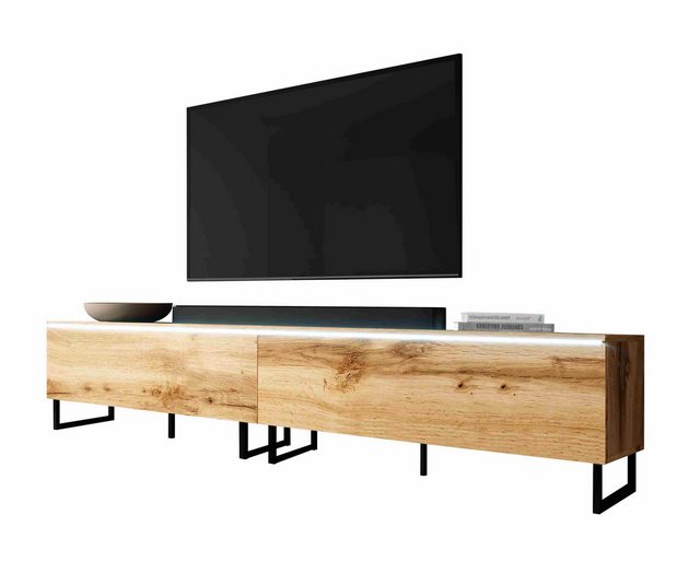 Furnix TV-Schrank BARCELLO Fernsehschrank 2x100cm stehend oder hängend mit/ günstig online kaufen