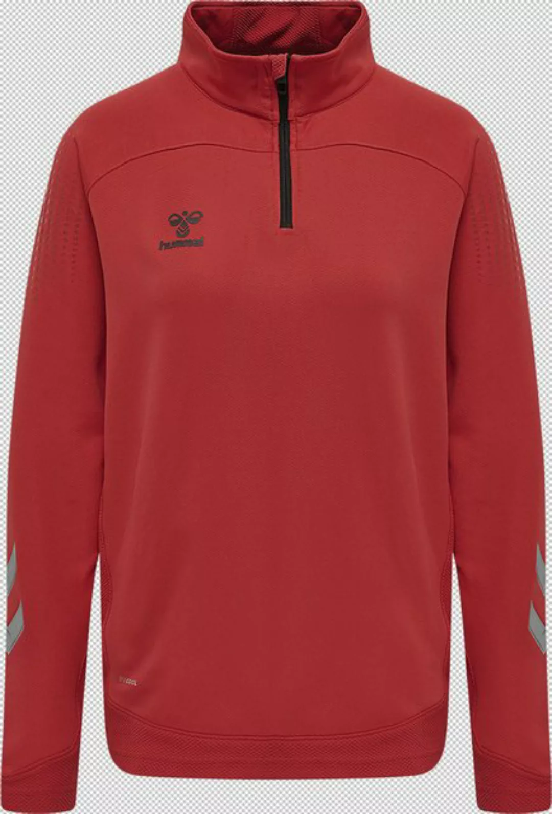 hummel Sweatshirt hmlLEAD WOMAN HALF ZIP TRUE RED günstig online kaufen