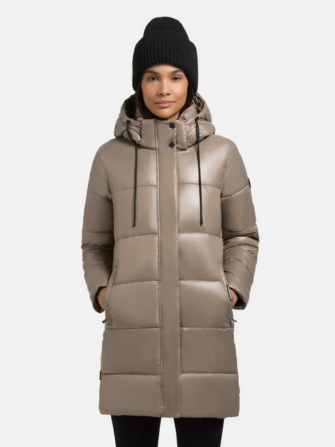 khujo Steppjacke "Jadet2-YM", mit Kapuze, Schimmernder Winter Kurzmantel mi günstig online kaufen