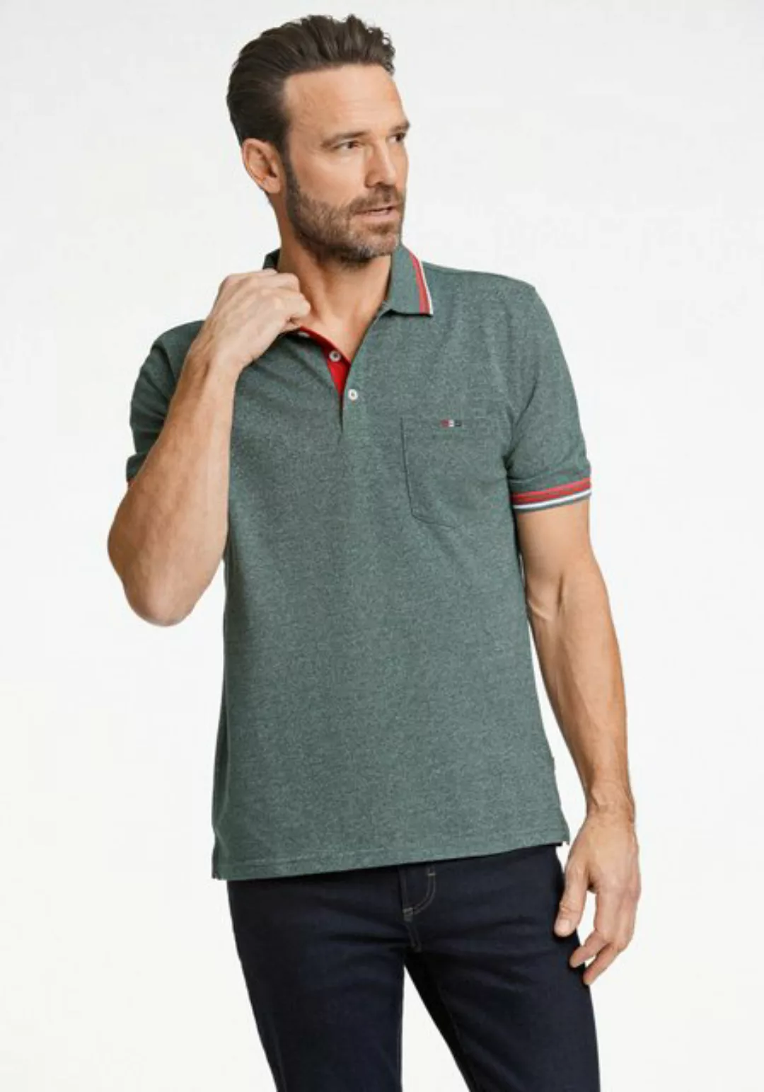 BISON Poloshirt BISON Poloshirt günstig online kaufen