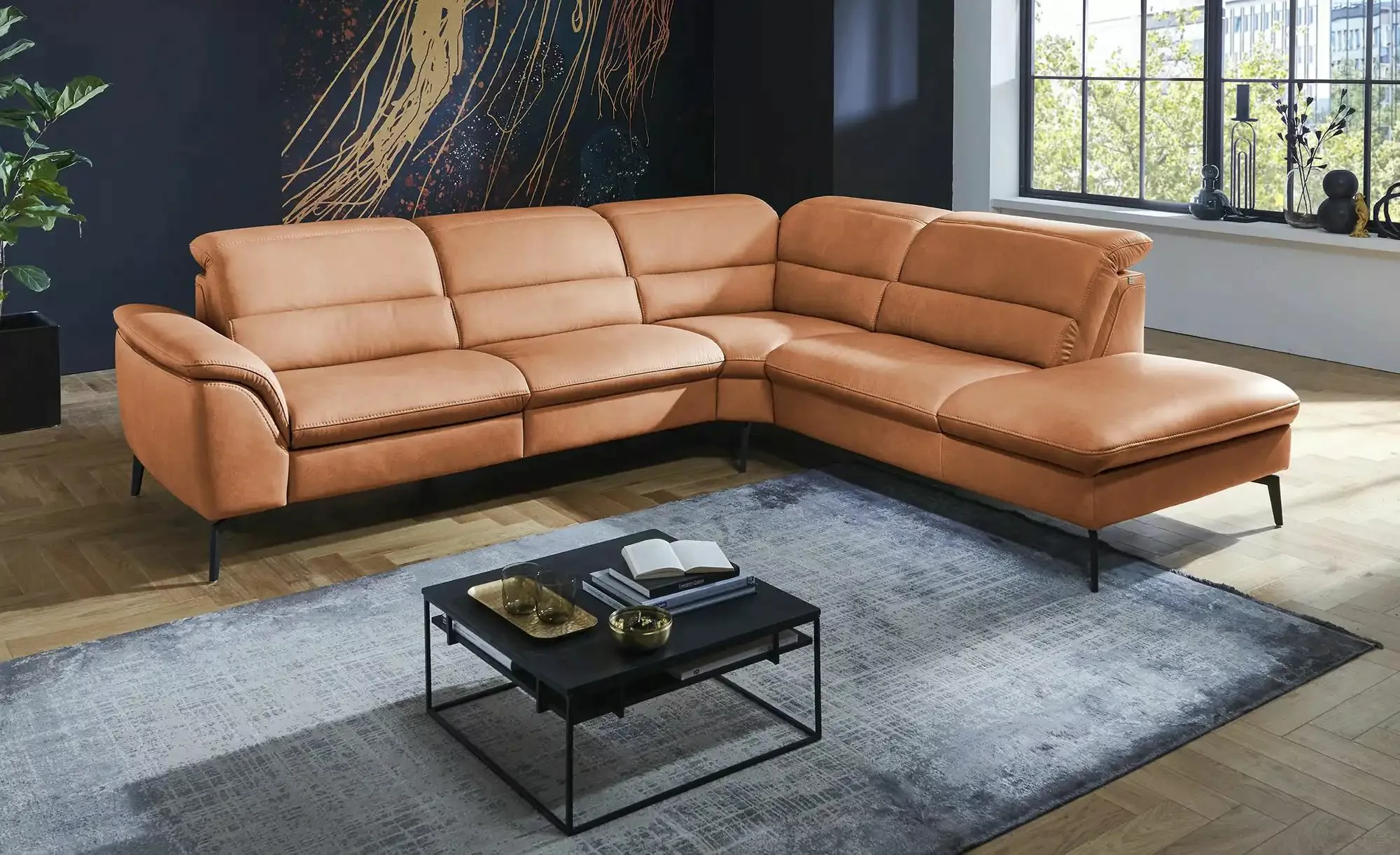 Hukla Ecksofa  Luisa ¦ braun ¦ Maße (cm): B: 298 H: 106 T: 258.0 Polstermöb günstig online kaufen