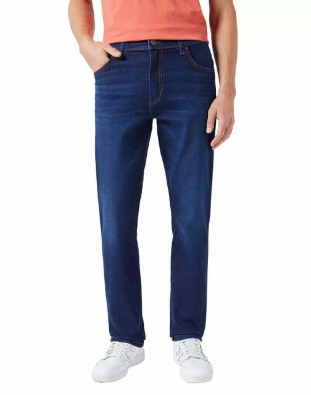 Wrangler Herren Jeans TEXAS SLIM - Blau - Wild Horse günstig online kaufen