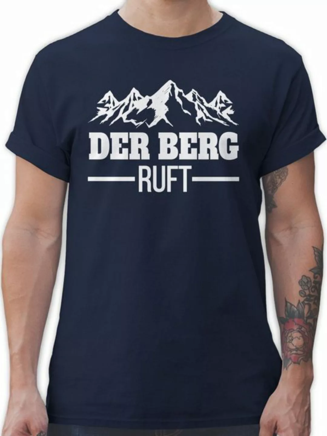 Shirtracer T-Shirt Der Berg ruft Apres Ski Party günstig online kaufen