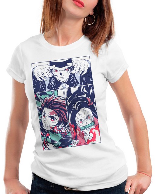 style3 T-Shirt Defeat Demons demon slayer anime japan manga cosplay günstig online kaufen