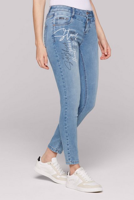 SOCCX Slim-fit-Jeans mit verkürztem Bein günstig online kaufen