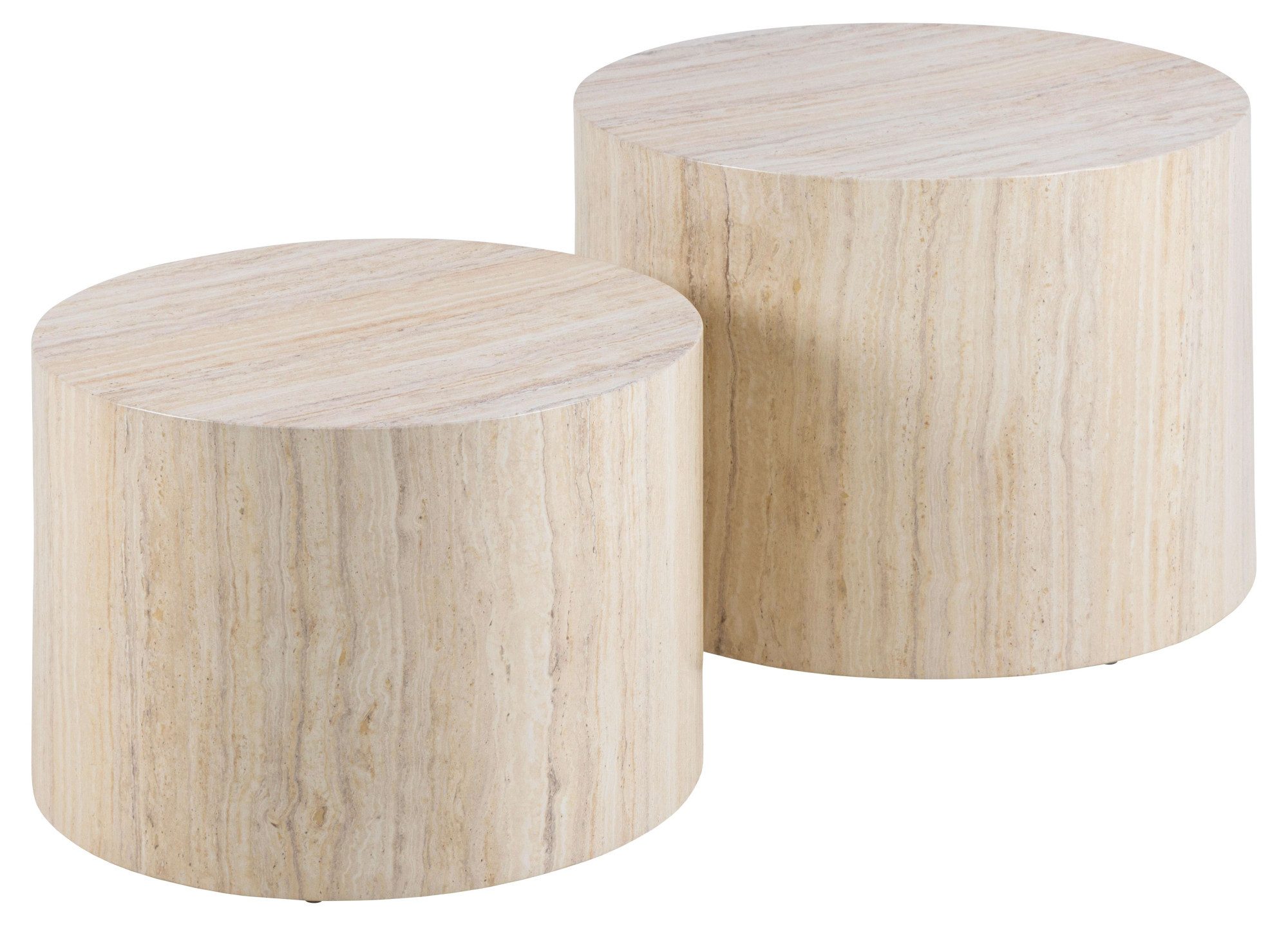 ACTONA GROUP Couchtisch Dice Couchtisch-Set, Steinoptik, günstig online kaufen