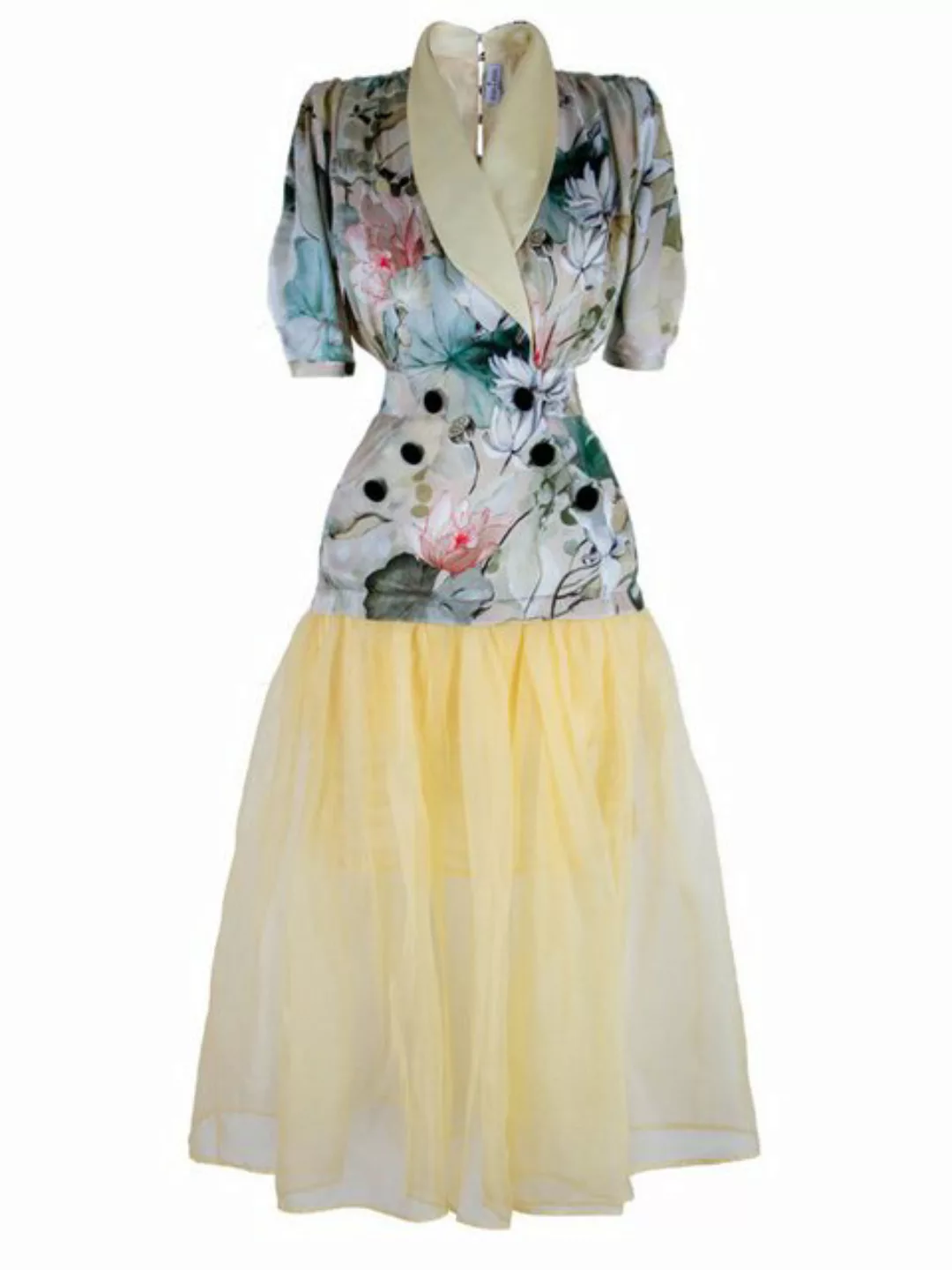 RUA & RUA Cocktailkleid Floral Print Maxikleid Seidenkleid Kleid aus Seide günstig online kaufen