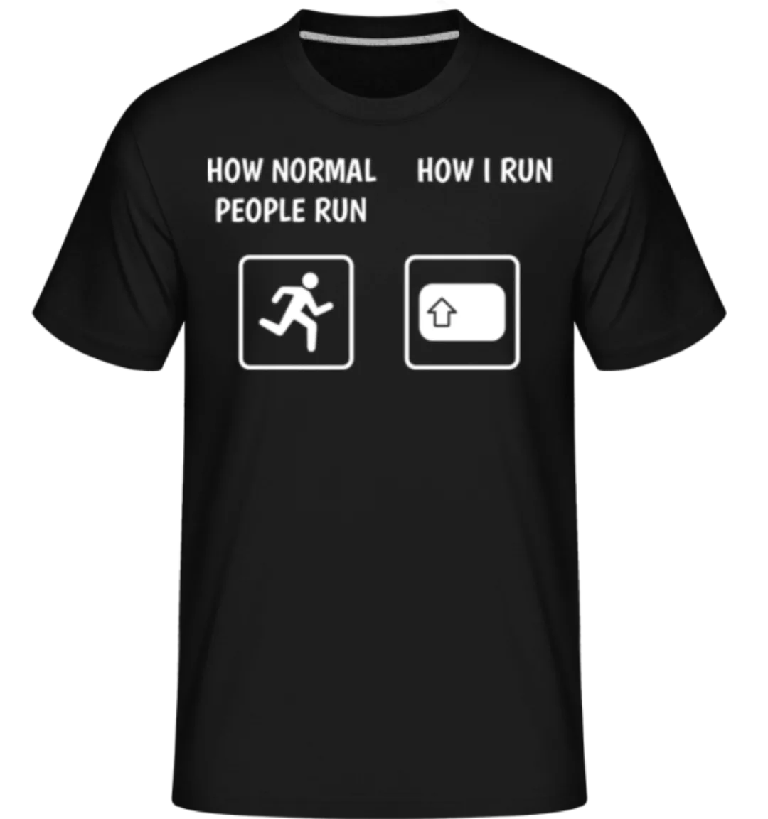 How I Run · Shirtinator Männer T-Shirt günstig online kaufen