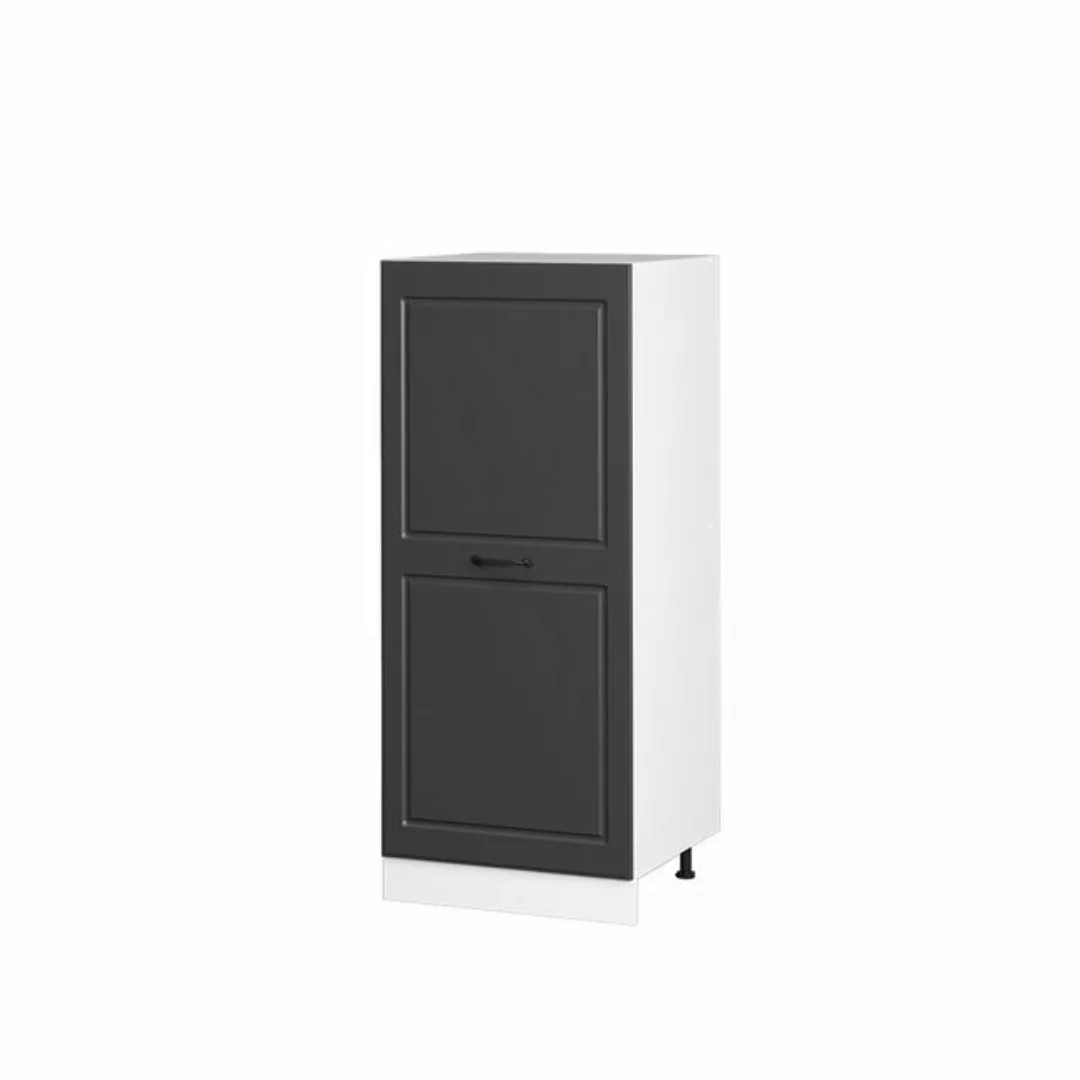 Vicco Hochschrank R-Line, Anthrazit Landhaus/Weiß, 60 cm günstig online kaufen