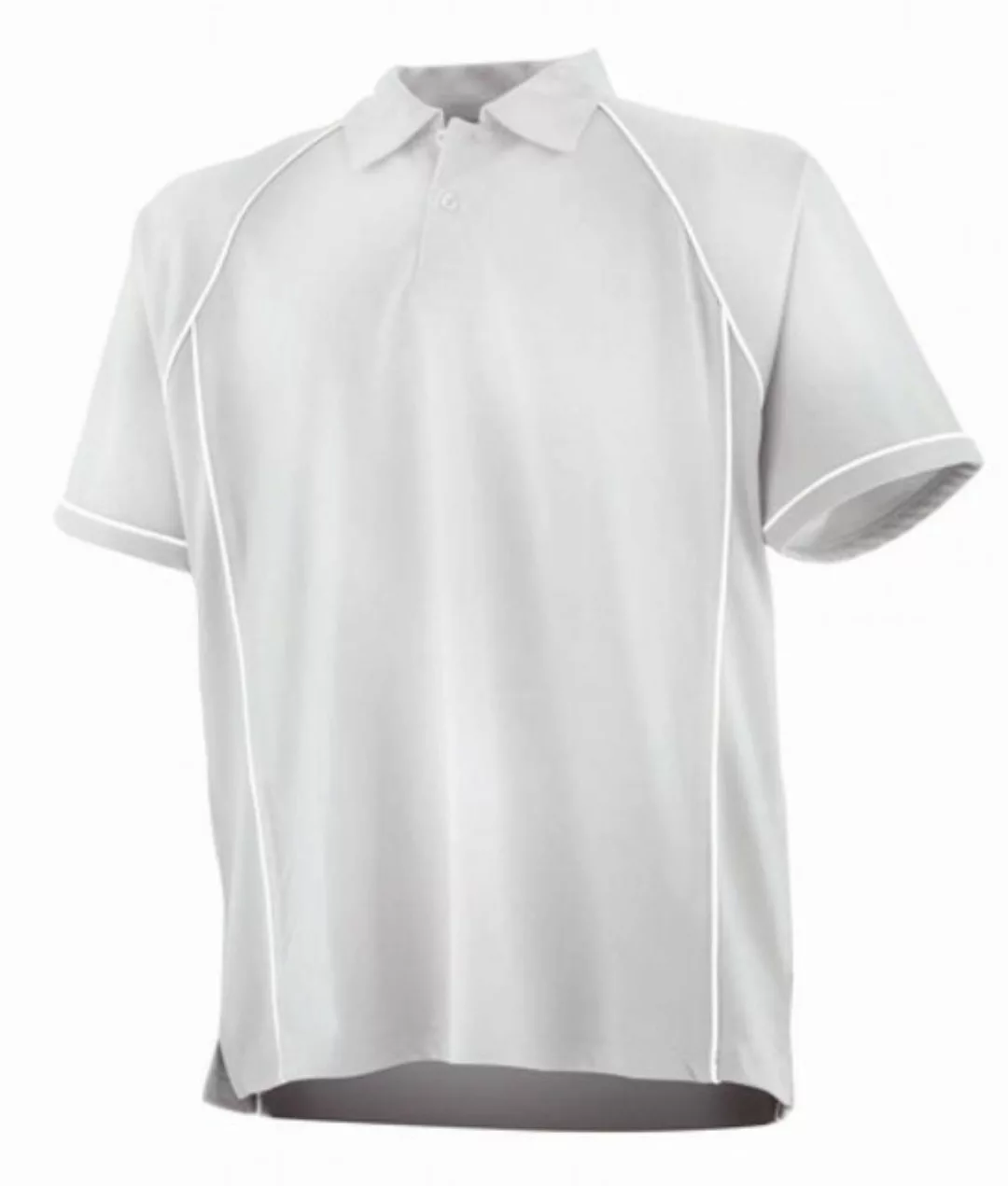 Finden+Hales Poloshirt Herren Piped Performance Polo / Coolplus®-Polyester günstig online kaufen