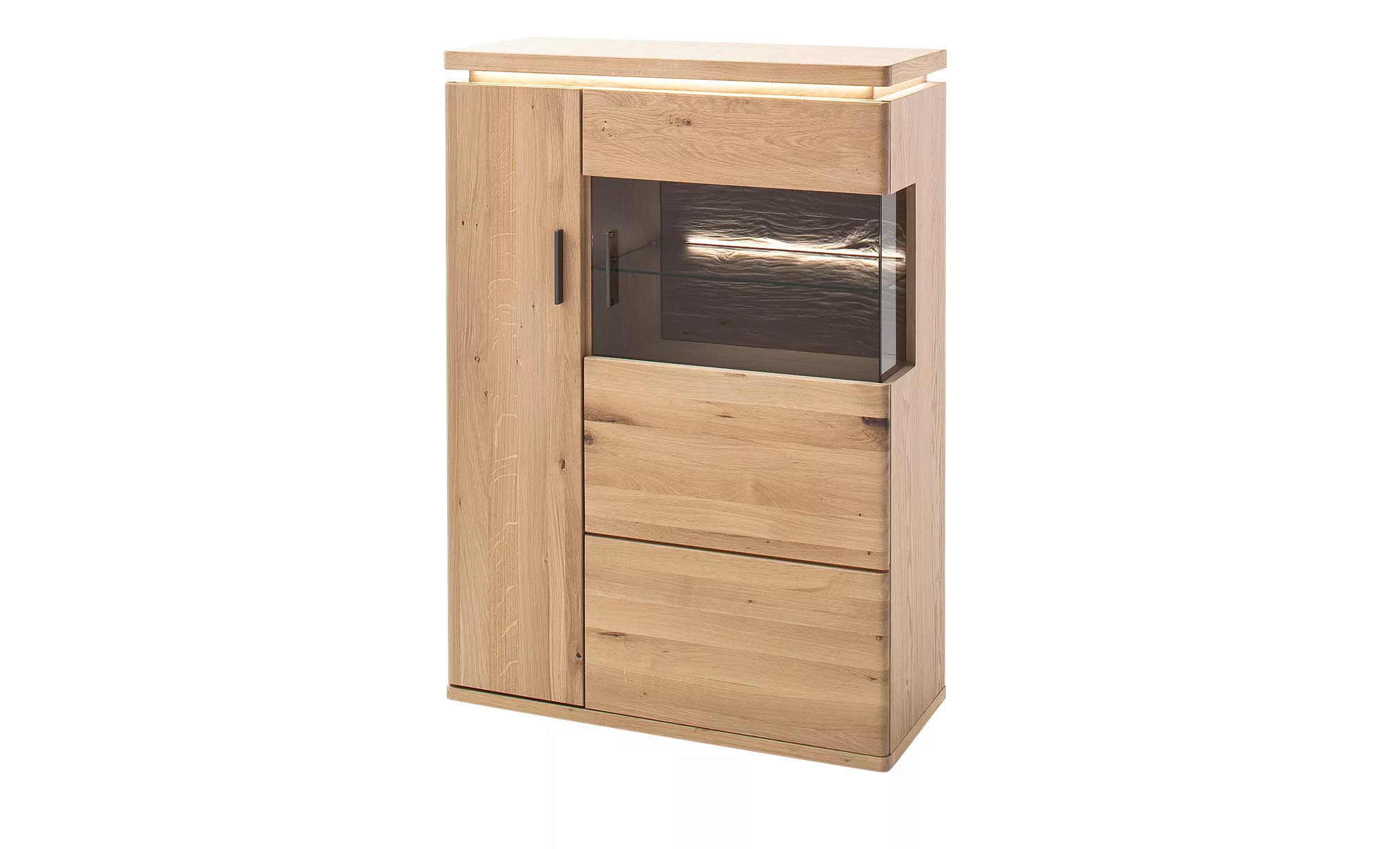 Woodford Highboard  Alone ¦ holzfarben ¦ Maße (cm): B: 90 H: 128 T: 37 Komm günstig online kaufen