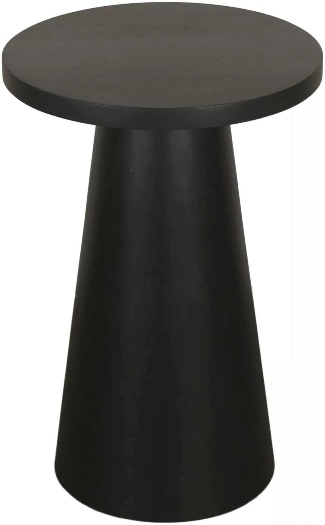 byLIVING Beistelltisch "Cone", aus Massivholz in schwarz oder white wash, v günstig online kaufen