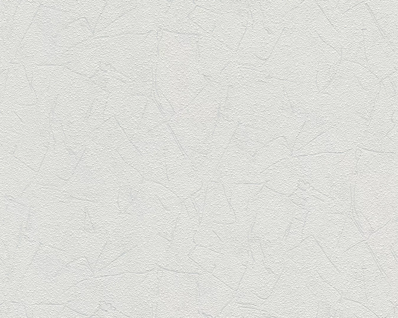 Mustertapete A.S. Création Meistervlies 2020 in Weiß Überstreichbar - 58711 günstig online kaufen