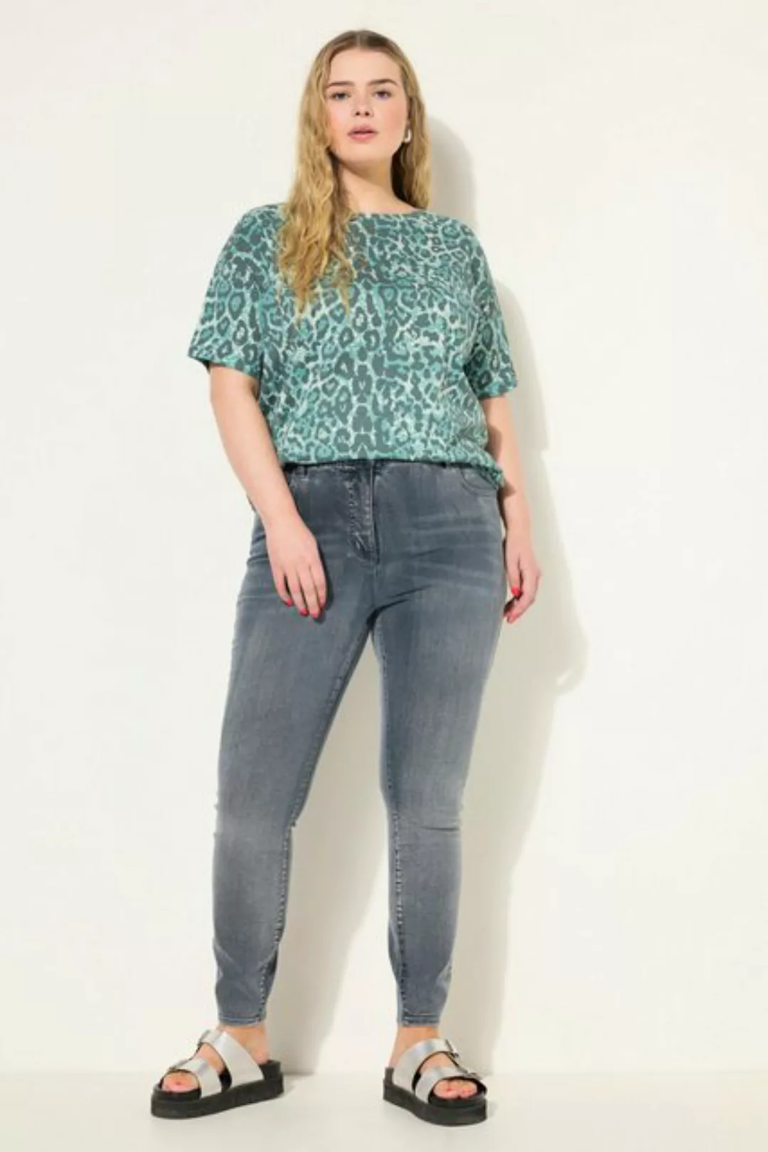 Studio Untold Regular-fit-Jeans Skinny-Jeans Slim Legs HighWaist 5-Pocket günstig online kaufen