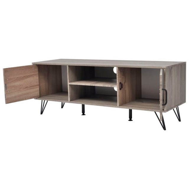 furnicato TV-Schrank Grau 120x40x45 cm Grau (1-St) günstig online kaufen