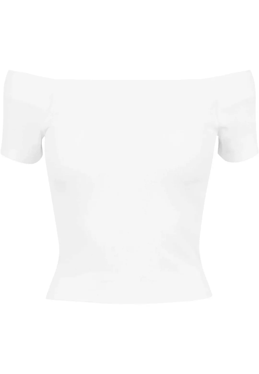 URBAN CLASSICS T-Shirt "Urban Classics Damen Ladies Off Shoulder Rib Tee" günstig online kaufen