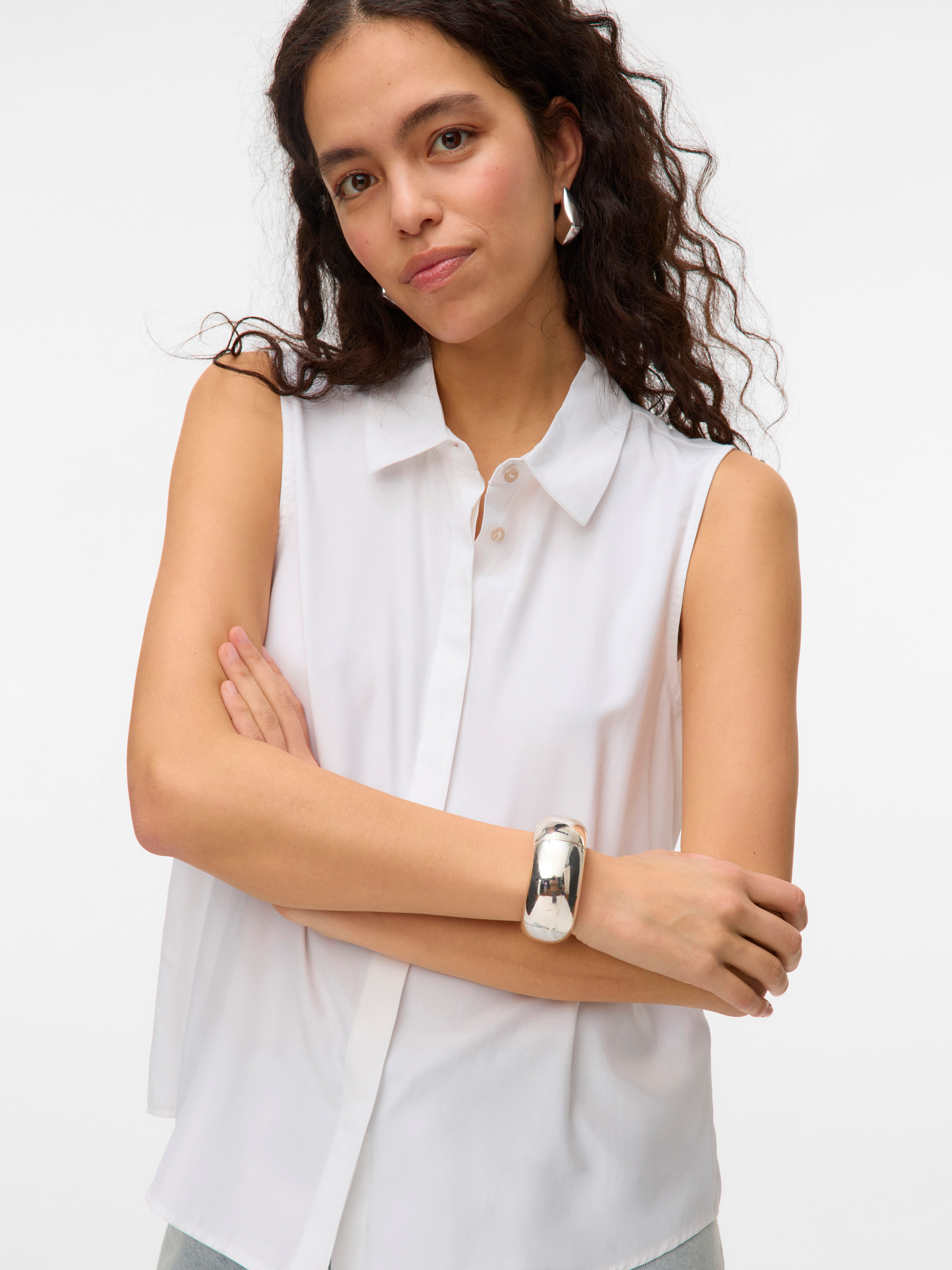 Vero Moda Hemdbluse VMNORA SL SHIRT günstig online kaufen