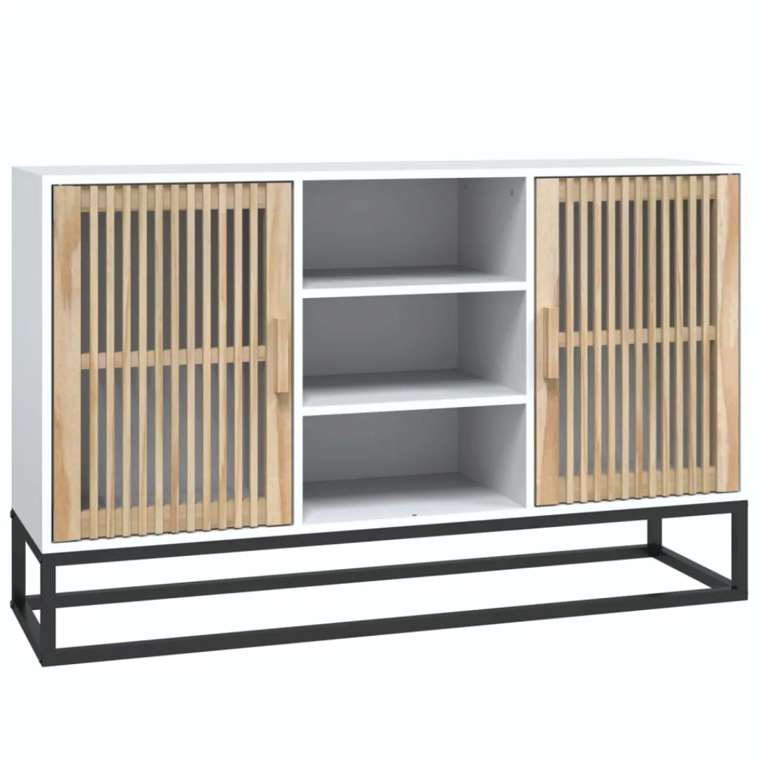 Vidaxl Sideboard Weiß 105x30x65 Cm Holzwerkstoff günstig online kaufen