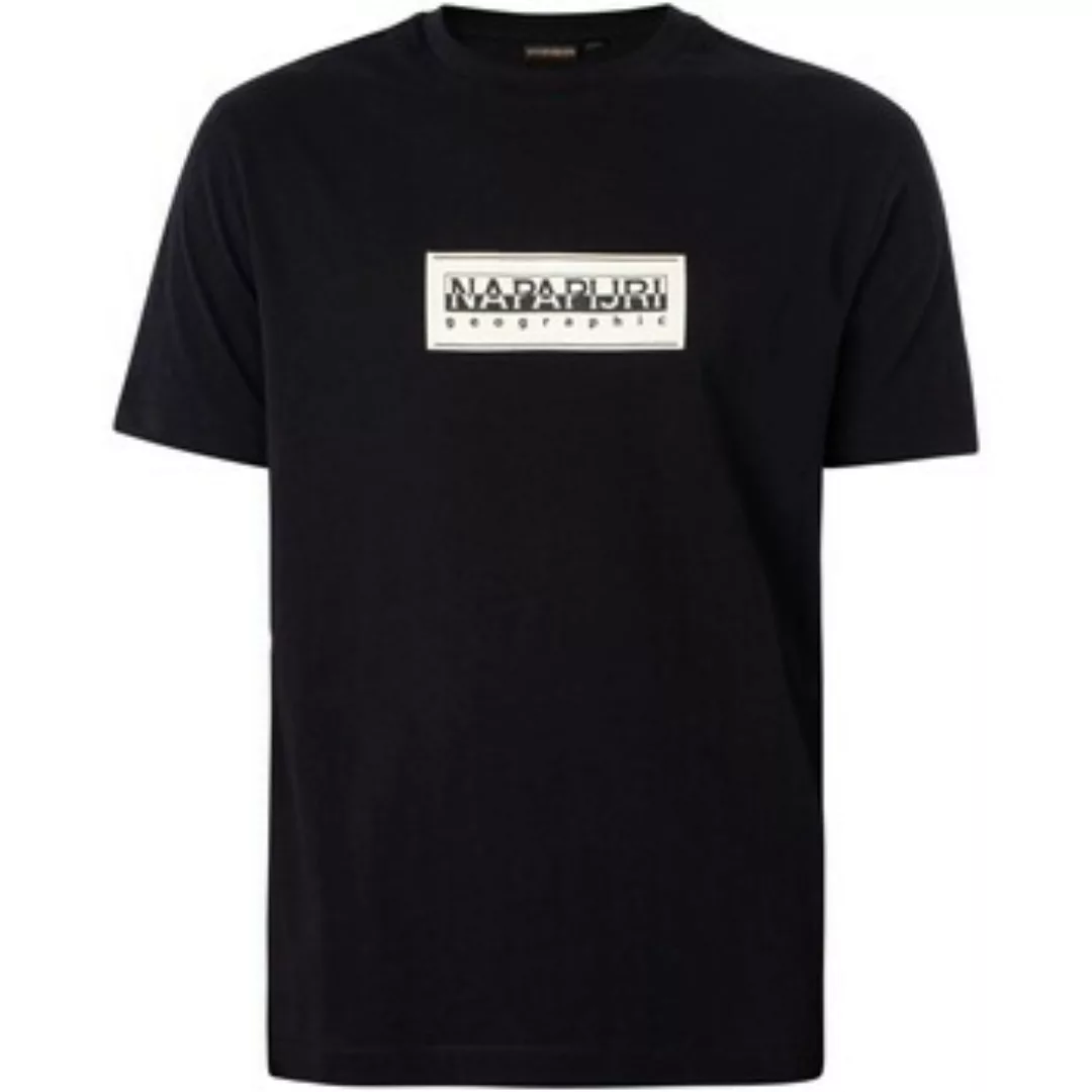 Napapijri  T-Shirt Lässiges T-Shirt Mit Box-Logo günstig online kaufen