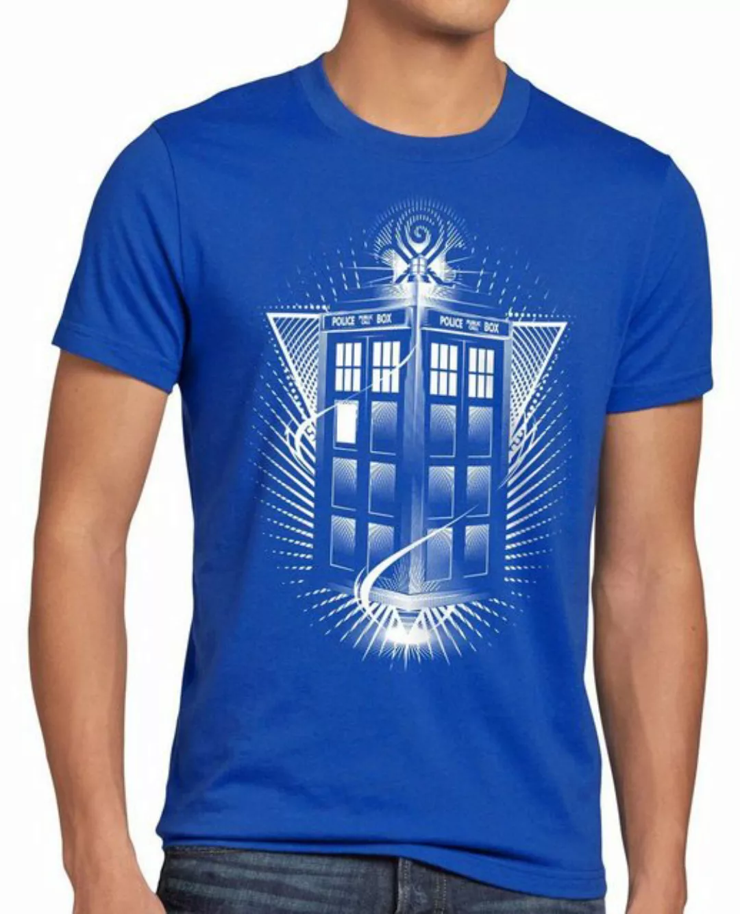 style3 Print-Shirt Herren T-Shirt Who Zeitreise doktor dalek dr police box günstig online kaufen