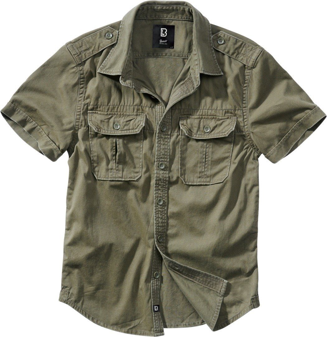 Brandit Outdoorhemd Brandit Vintage Hemd Kurzarm günstig online kaufen
