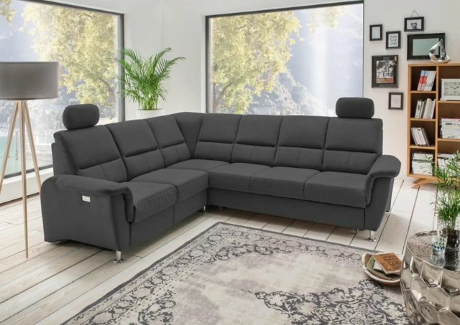 Myhomelando Ecksofa Paris, mit elektronischer Relaxfunktion, Schlaffunktion günstig online kaufen