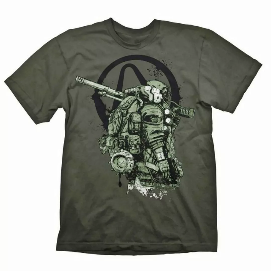 GAYA T-Shirt Borderlands 3 T-Shirt mit FL4K Motiv, Olivegrün, Größen: M - L günstig online kaufen