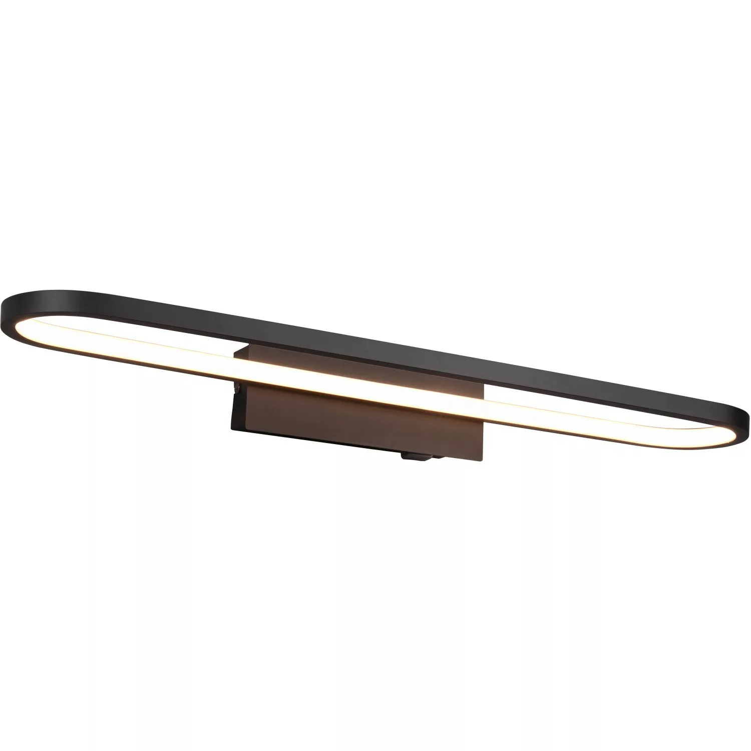 Trio LED-Wandleuchte Gianni 80 mm x 600 mm x 150 mm Schwarz Matt günstig online kaufen