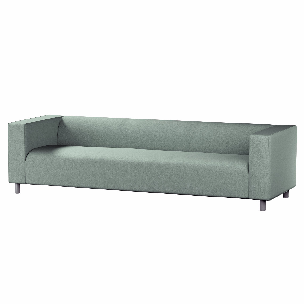 Bezug für Klippan 4-Sitzer Sofa, eukalyptusgrün, Bezug für Klippan 4-Sitzer günstig online kaufen