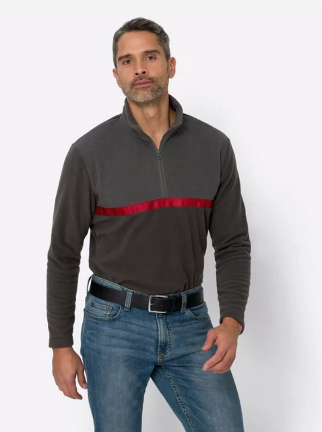 Sieh an! Funktionsjacke Fleece-Shirt günstig online kaufen