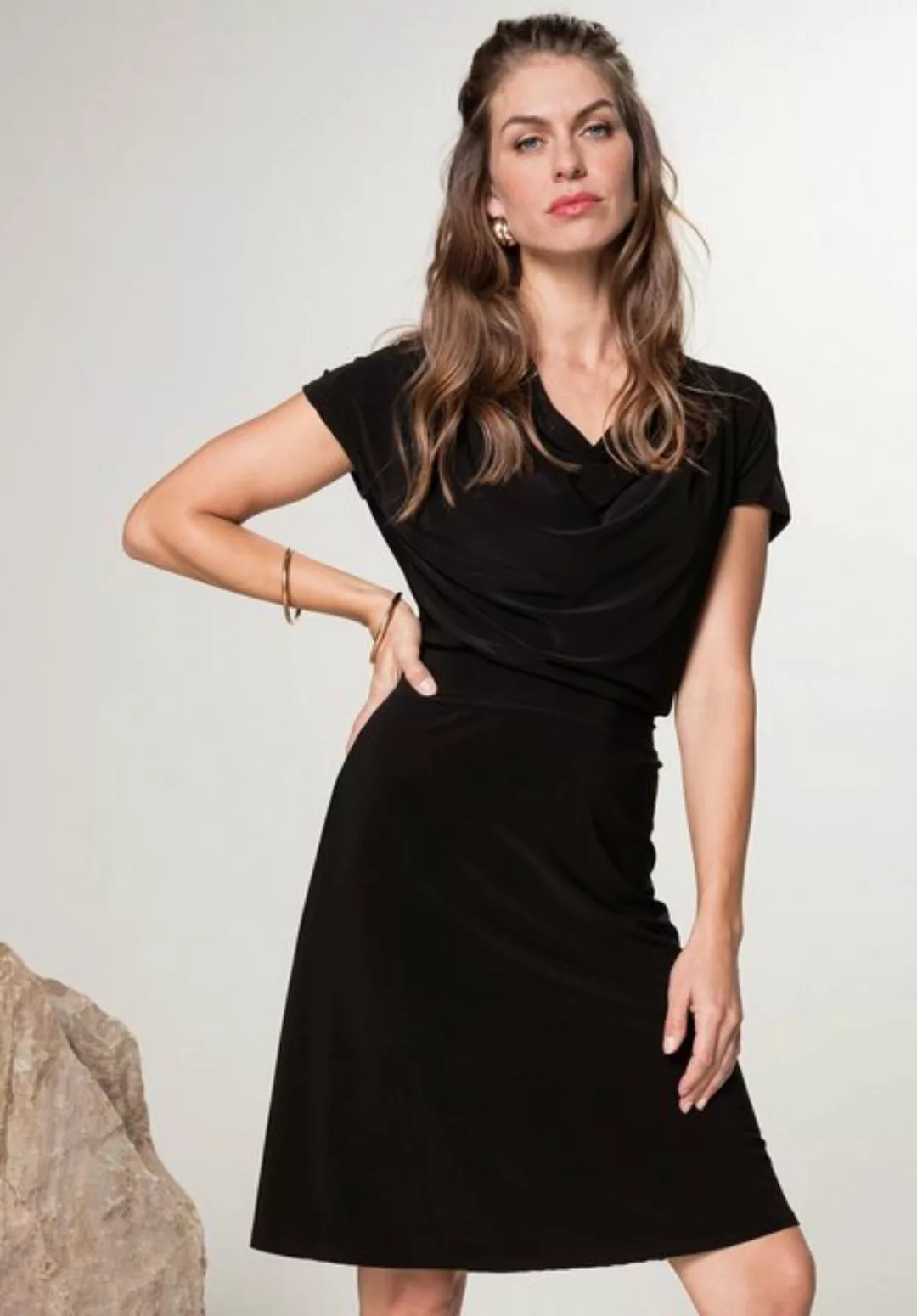 bianca Sommerkleid WILA im edlen Look aus weicher Jersey-Qualität günstig online kaufen