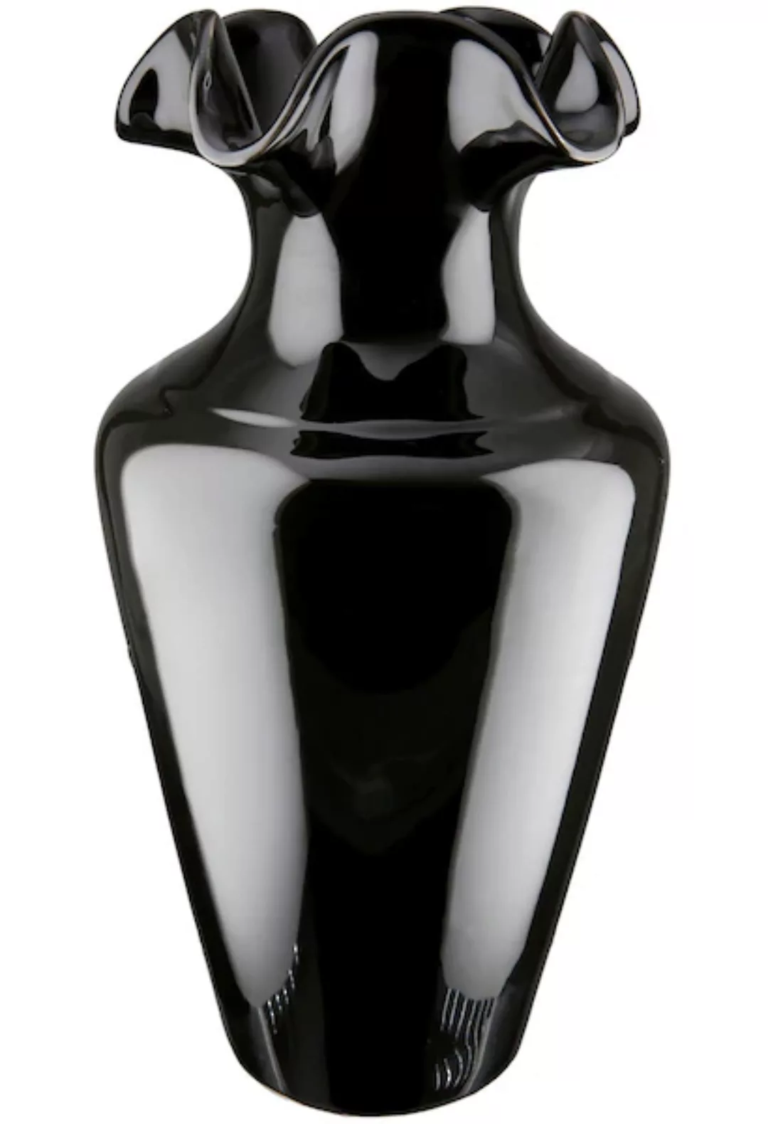 GILDE Tischvase »Vase Irina, aus Keramik, Höhe ca. 40 cm«, (1 St.) günstig online kaufen