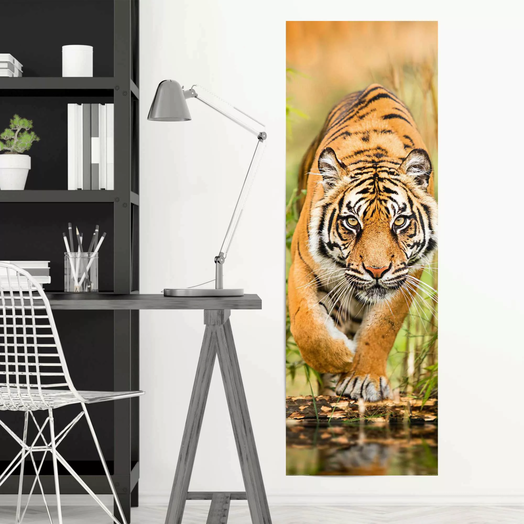 Reinders Poster "Tiger im Anflug" günstig online kaufen