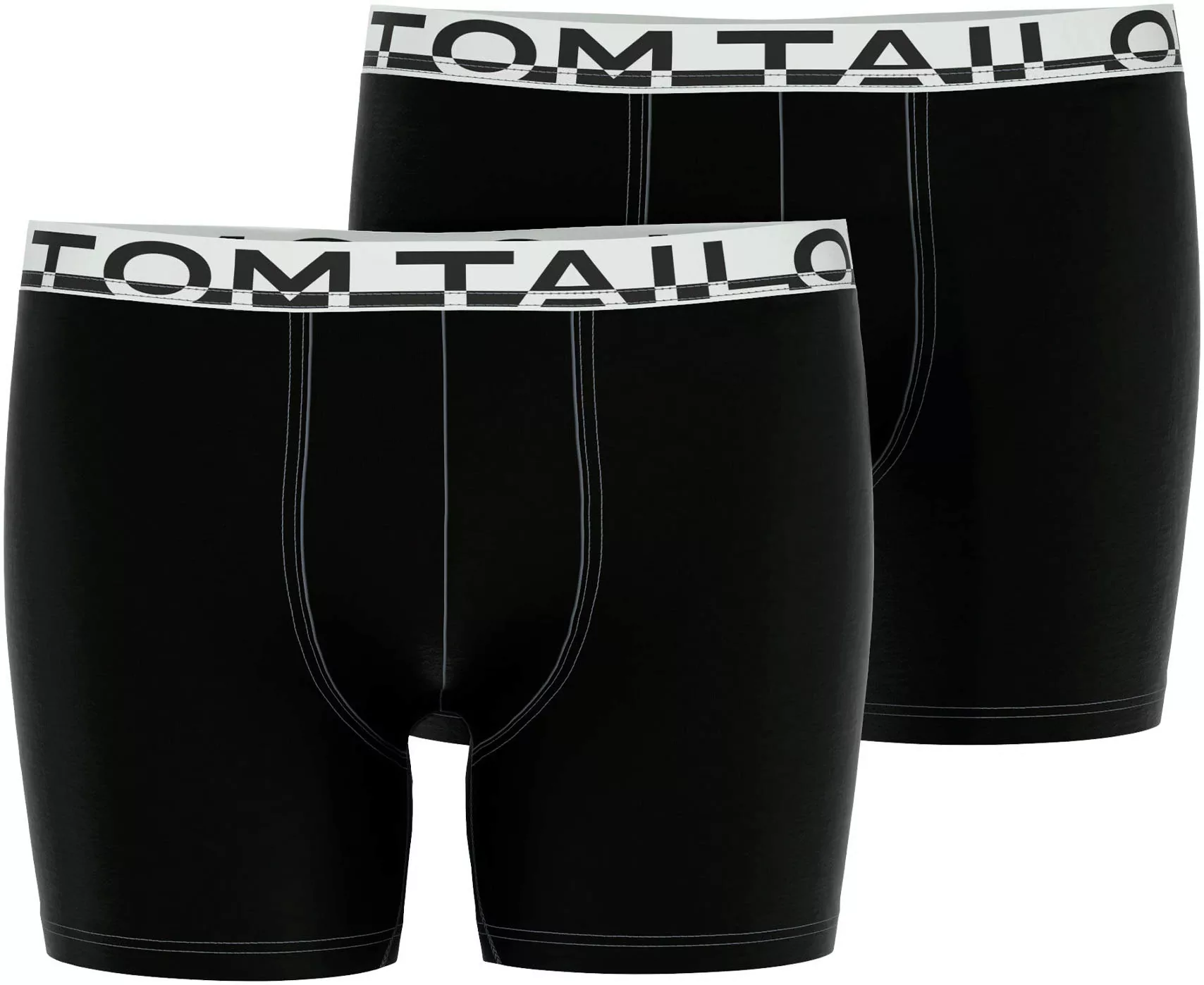 TOM TAILOR Boxershorts, (2er-Pack), mit Logobund günstig online kaufen